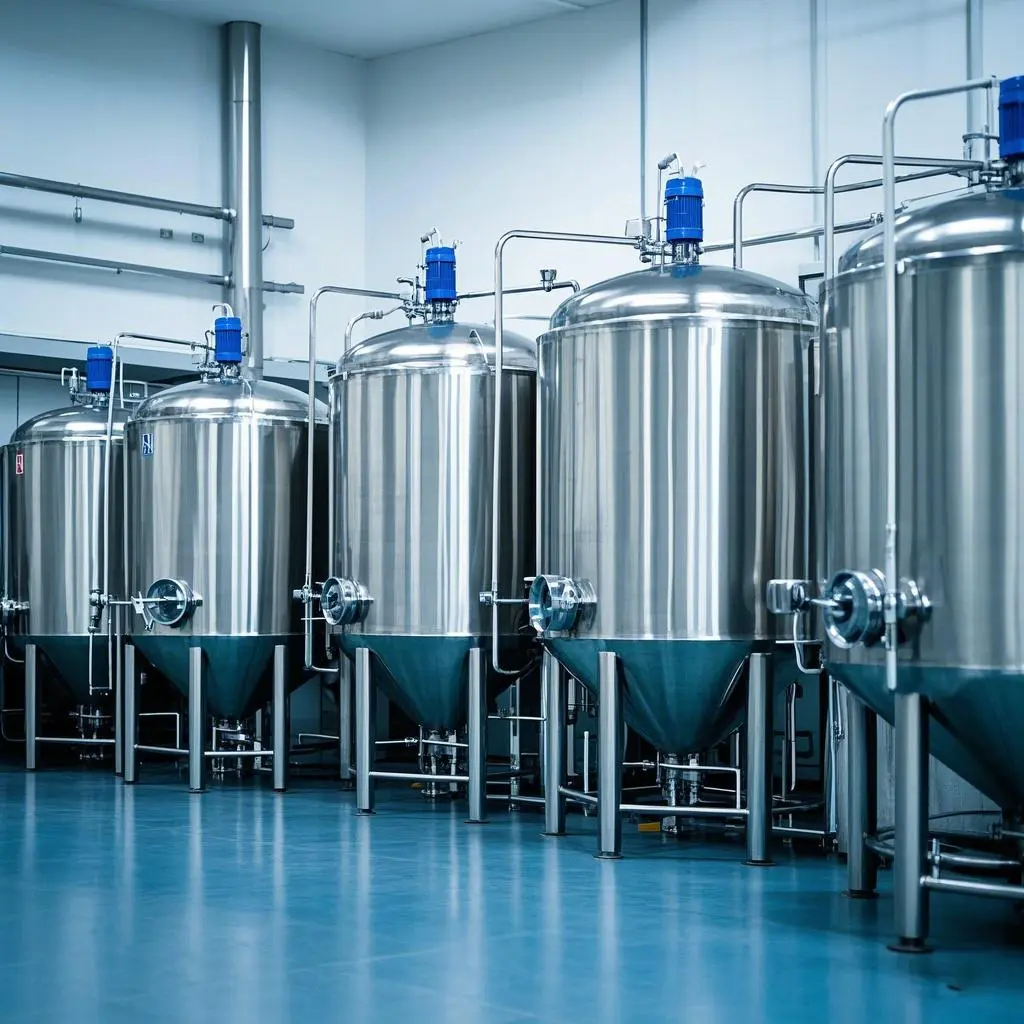 Equipo de elaboración de cerveza Tubería de acero inoxidable