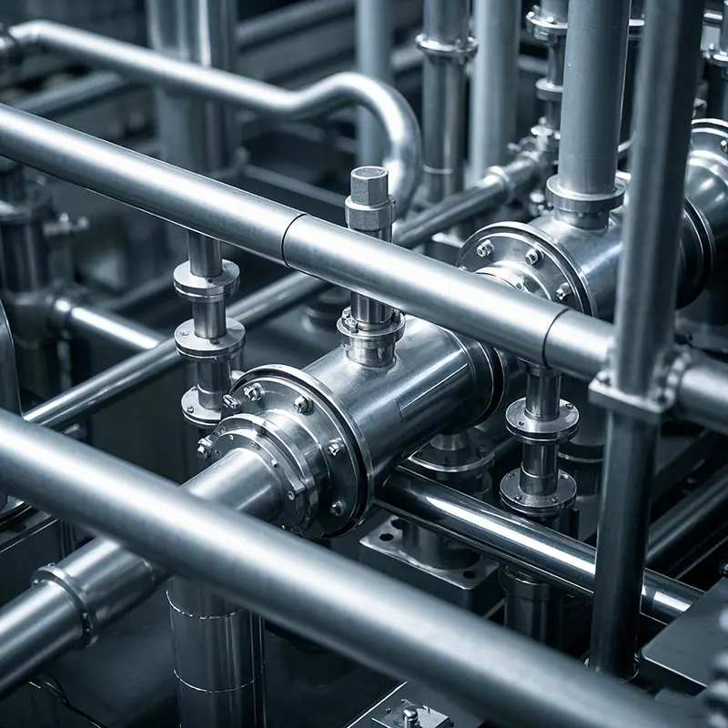 Stainless Steel Pipeline For Oil And Gas Exploration Equipment
