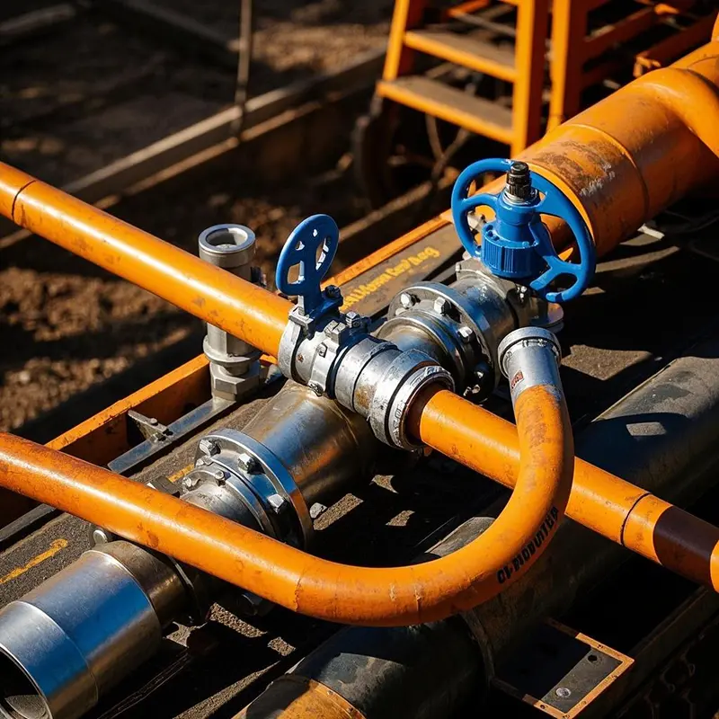 Tubería de transmisión de gas de acero inoxidable